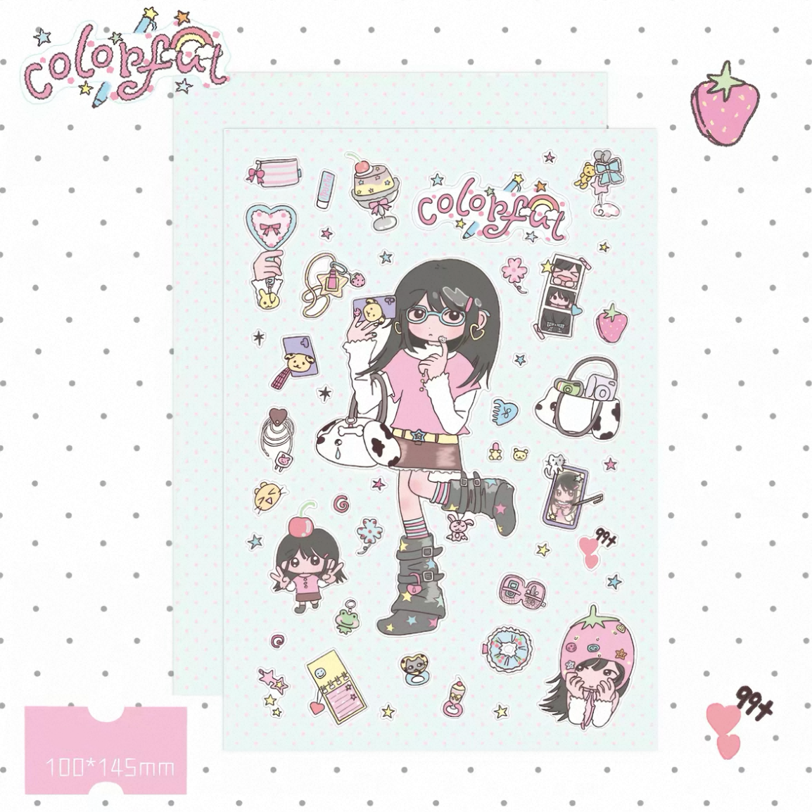 Cozy Cabin Diary Stickers