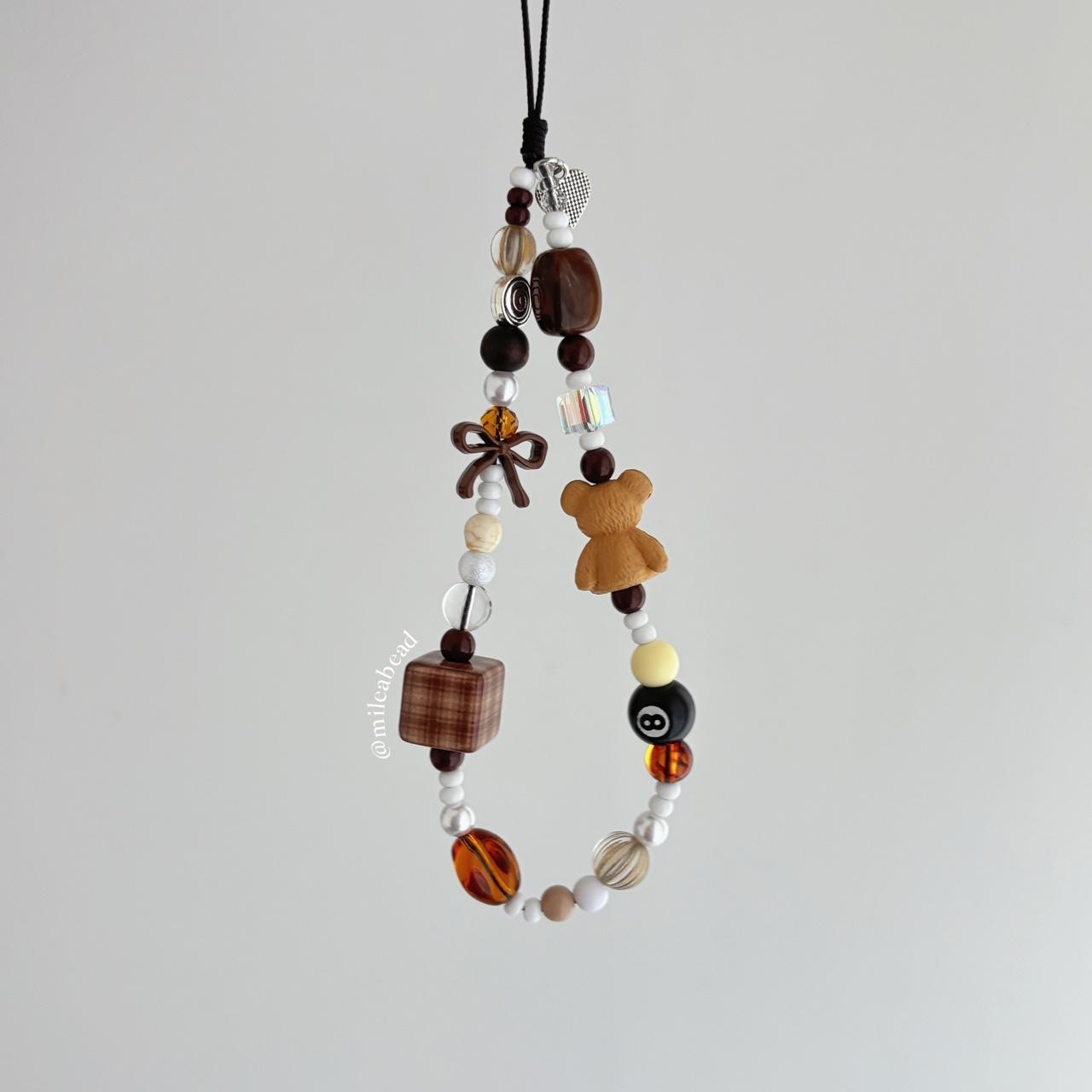 Cocoa Bear 🐻 Phone Charm