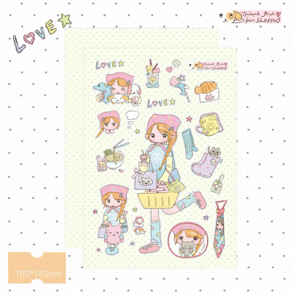 Cozy Cabin Diary Stickers