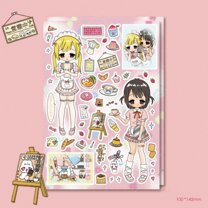 Spring Picnic Club Stickers
