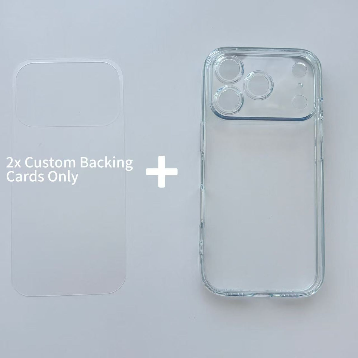 Customizable Phone Backing Card