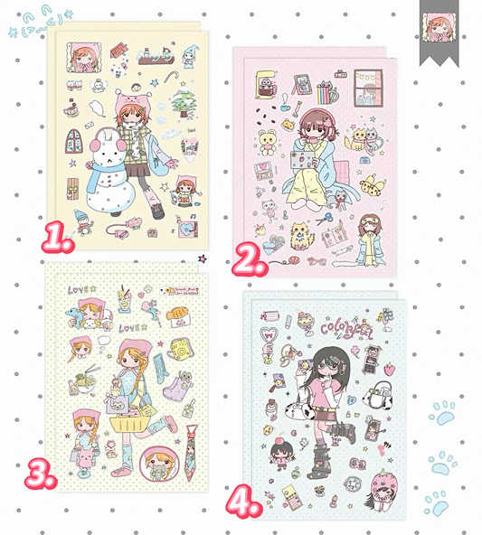Cozy Cabin Diary Stickers