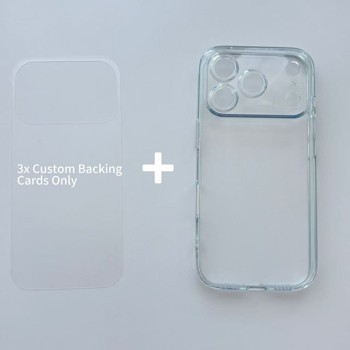 Customizable Phone Backing Card