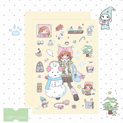 Cozy Cabin Diary Stickers