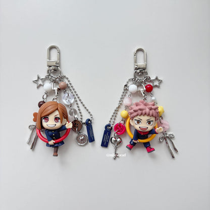 Jjk keychains