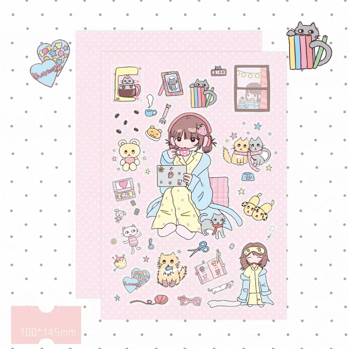 Cozy Cabin Diary Stickers