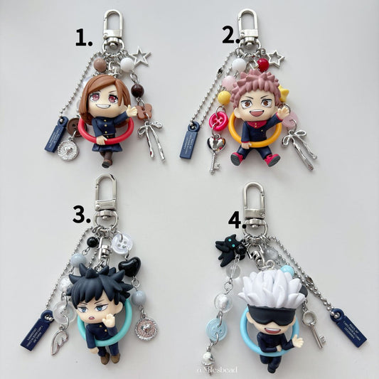 Jjk keychains