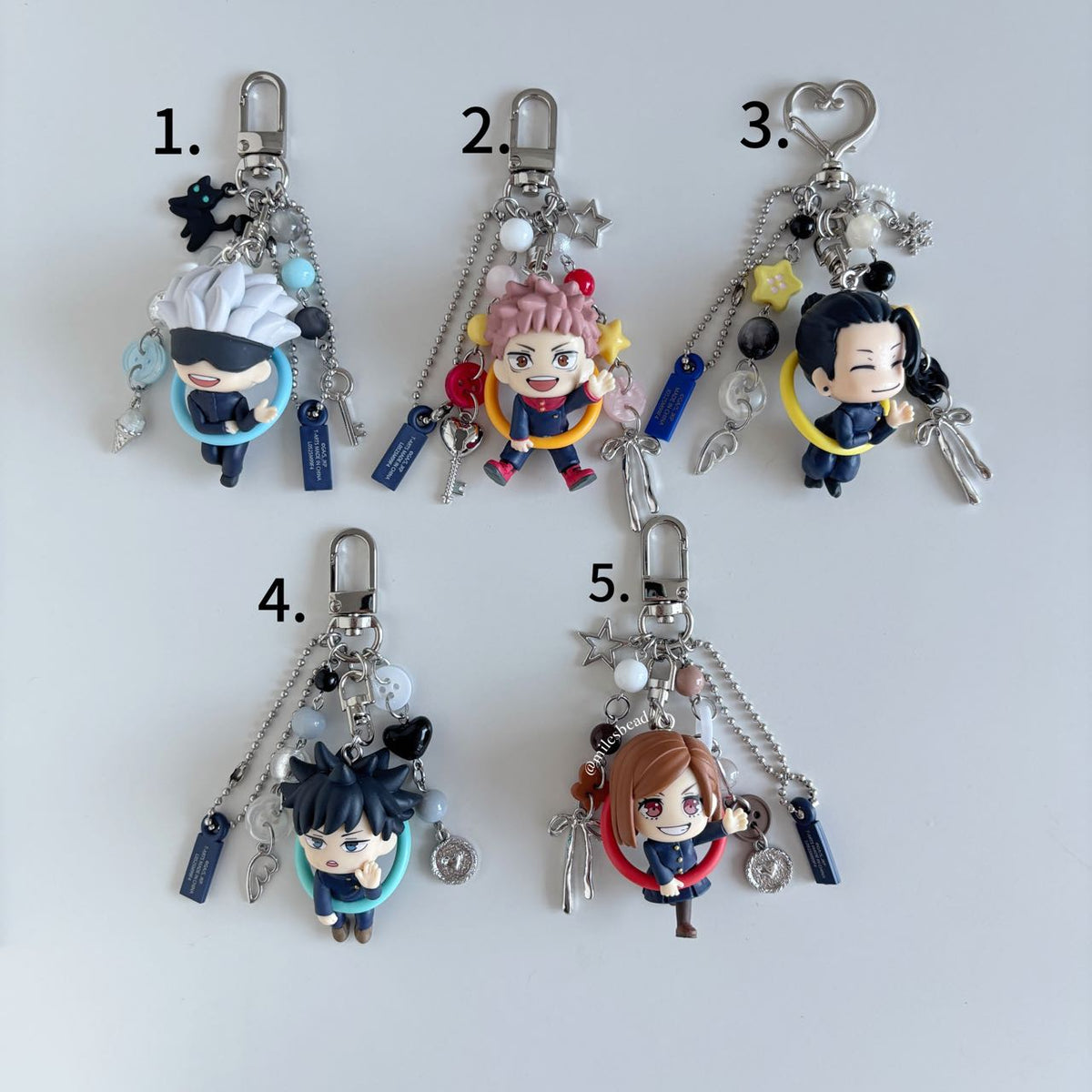 Jjk keychains