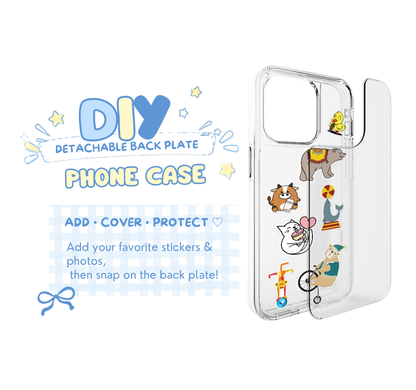 DIY Photo & Sticker Phone Case | Detachable Back Panel