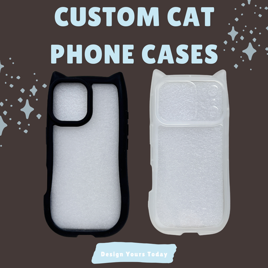 Cute Custom Cat Phone Cases | Handmade Cover - Milescase